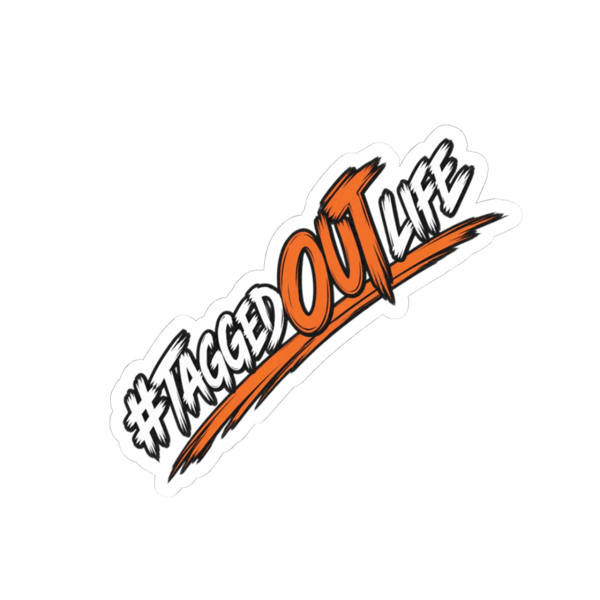 Kiss-Cut Stickers | Hunter Orange