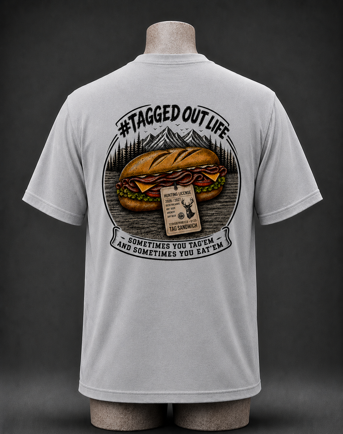 Tag Sandwich | Hunting License 2026 - 2027 | Whitetail Deer