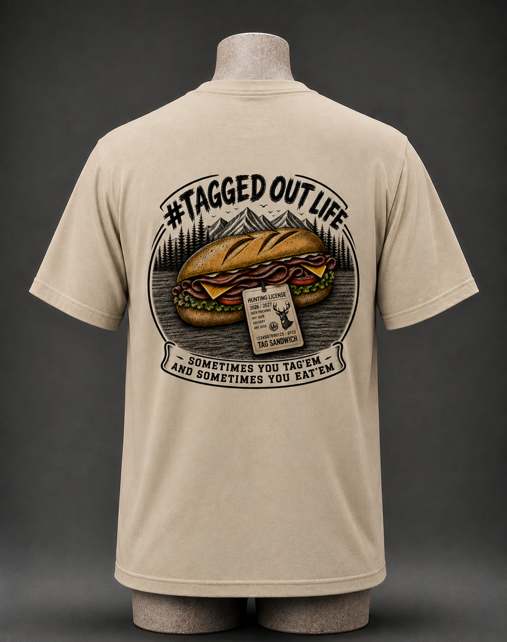 Tag Sandwich | Hunting License 2026 - 2027 | Whitetail Deer