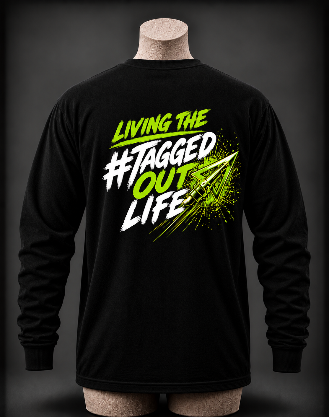 Living | Archery Edition | Lime Green | Long Sleeve