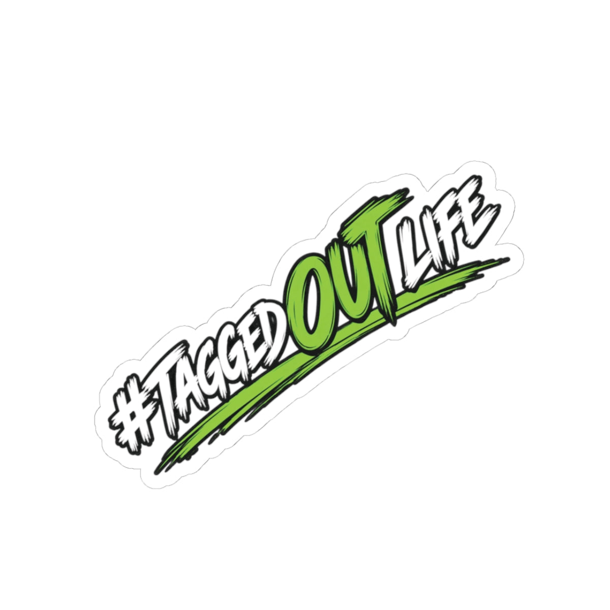 Kiss-cut Sticker | Lime Green