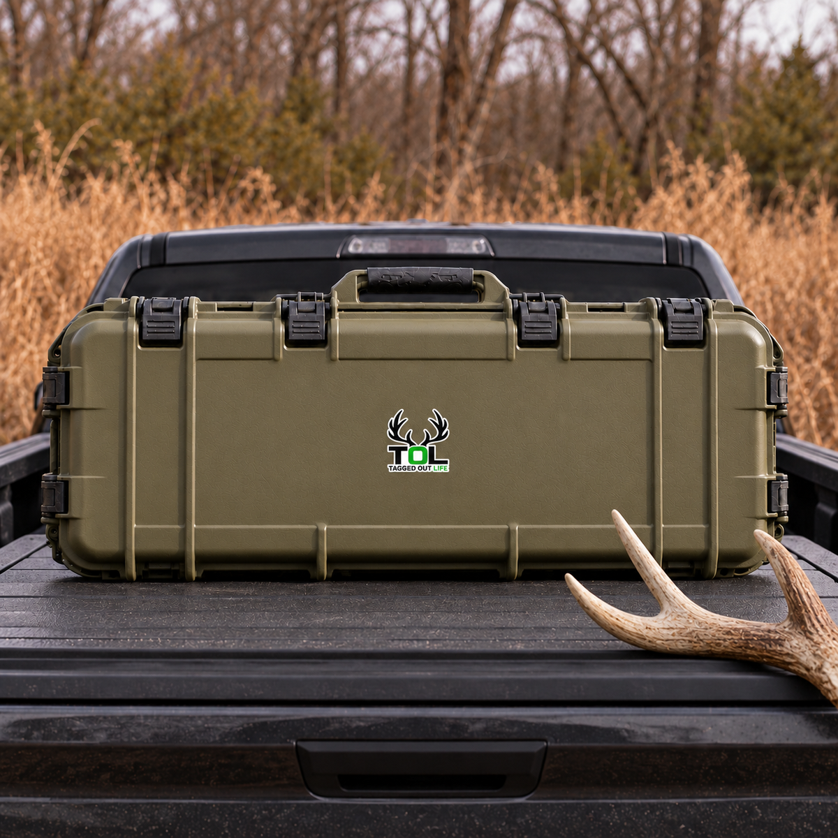 Tagged Out Life TOL Logo Sticker – Kelly Green Edition