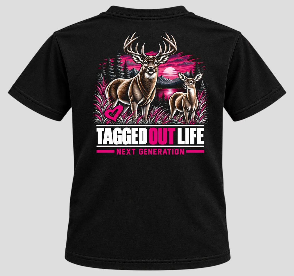 Next Generation Pink Edition | Youth Short-Sleeve Unisex Hunting T-Shirt