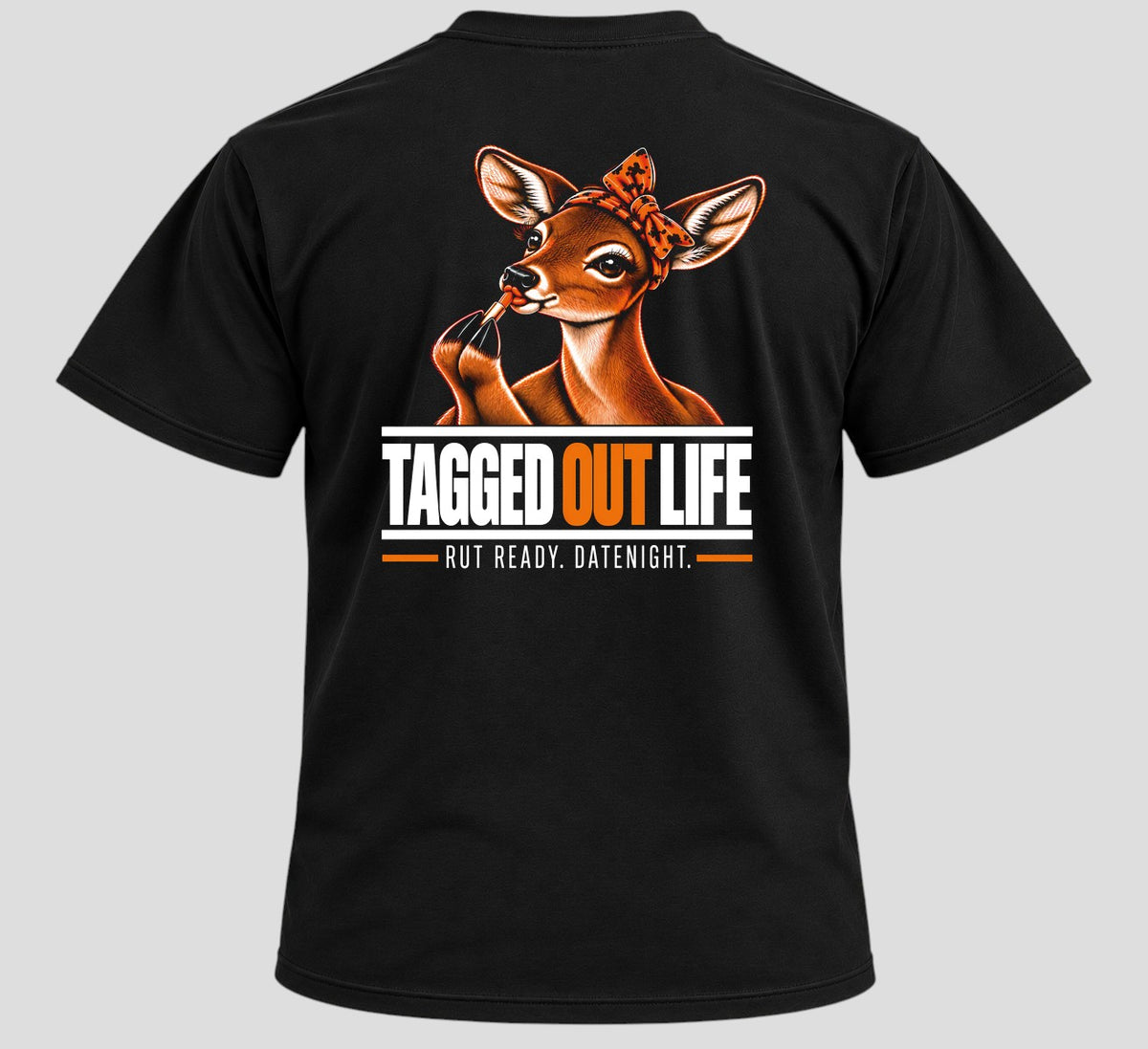 Sassy Doe | Rut Ready. Datenight. Edition | Short-Sleeve Unisex Hunting T-Shirt