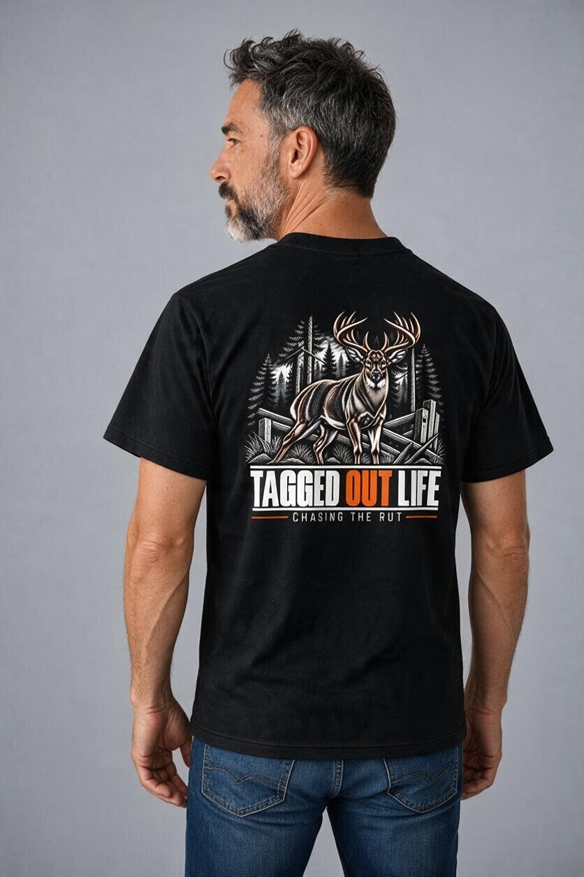 Whitetail Deer | Chasing the Rut Edition | Short-Sleeve Unisex Hunting T-Shirt