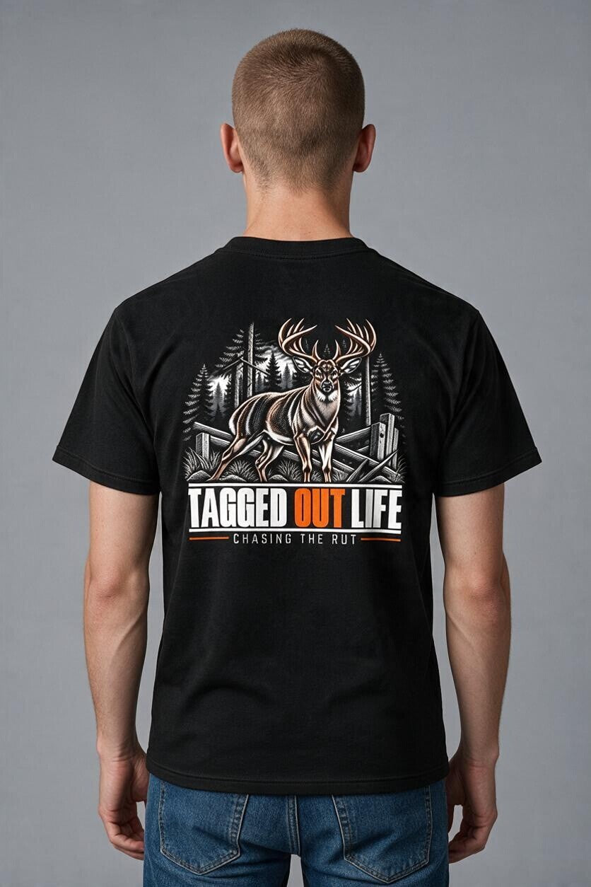 Whitetail Deer | Chasing the Rut Edition | Short-Sleeve Unisex Hunting T-Shirt