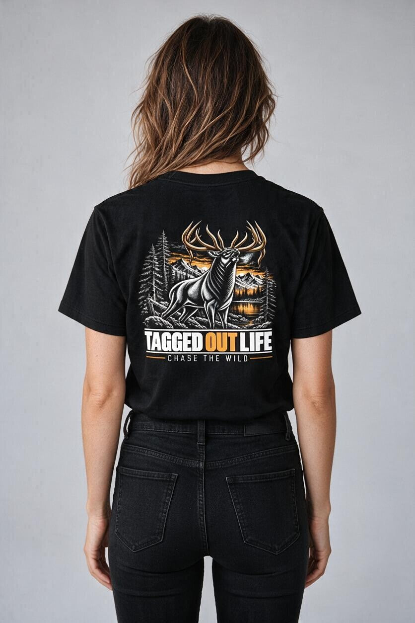 Elk | Chase the Wild Edition | Short-Sleeve Unisex Hunting T-Shirt