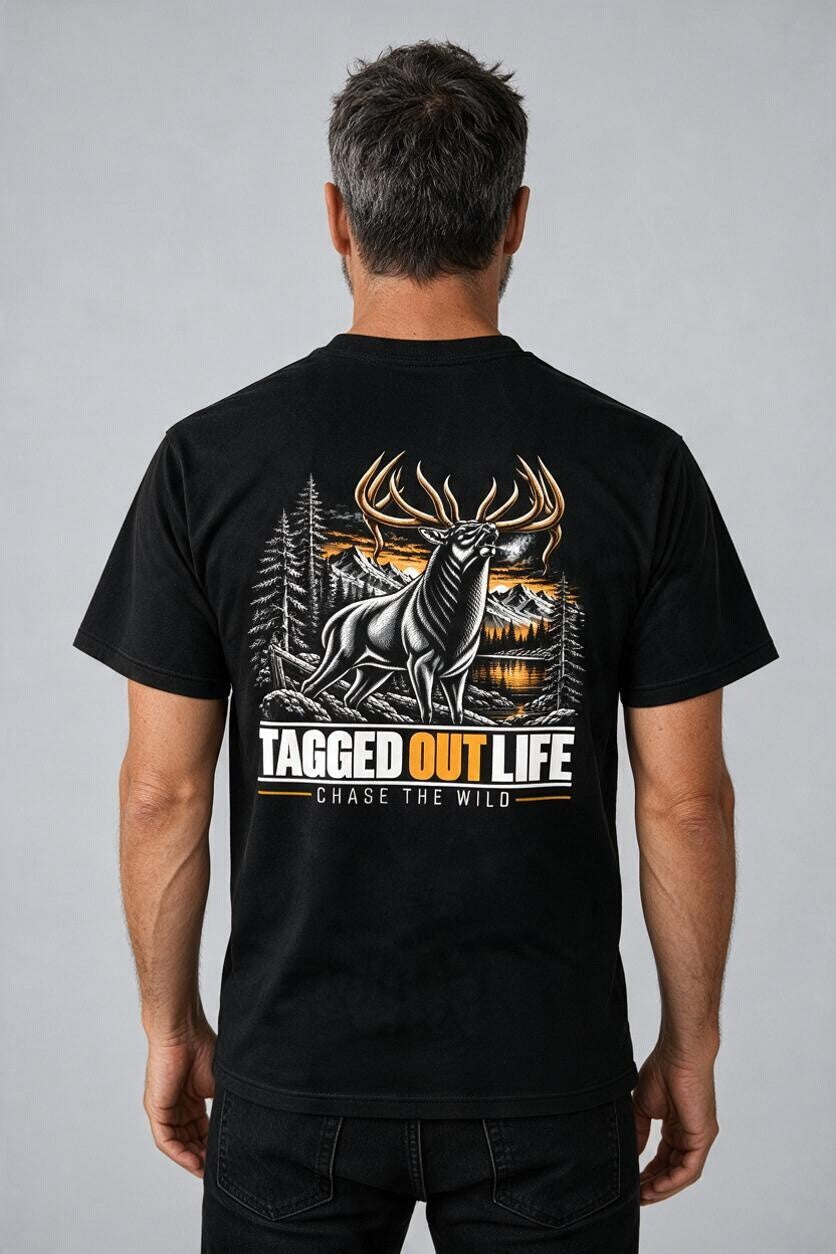 Elk | Chase the Wild Edition | Short-Sleeve Unisex Hunting T-Shirt