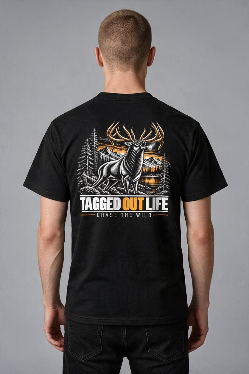 Elk | Chase the Wild Edition | Short-Sleeve Unisex Hunting T-Shirt