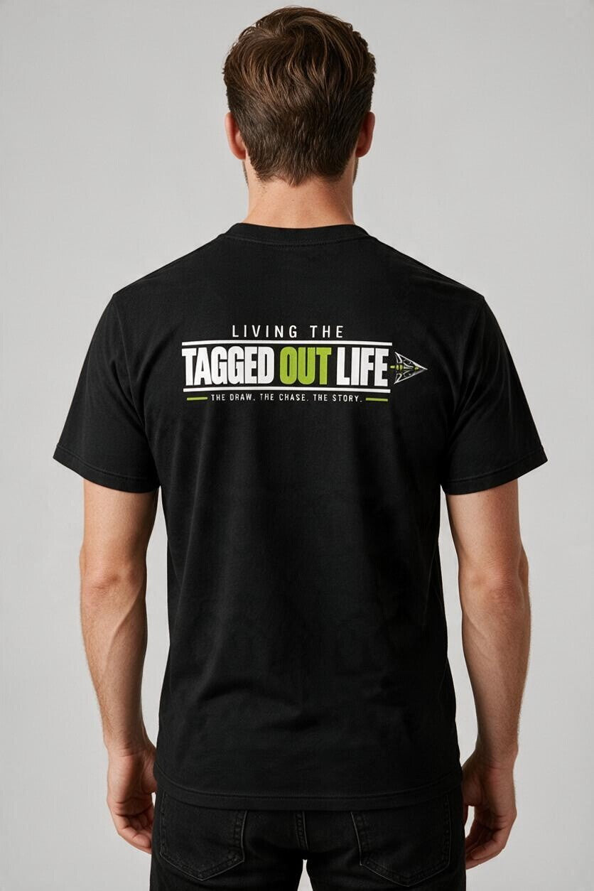 Living the Tagged Out Life | Archery Edition Unisex T-shirt