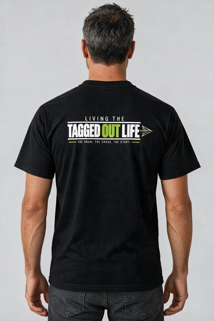 Living the Tagged Out Life | Archery Edition Unisex T-shirt