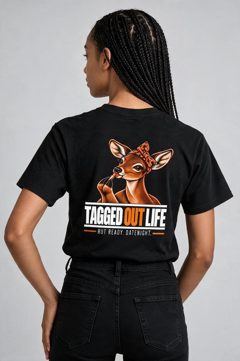 Sassy Doe | Rut Ready. Datenight. Edition | Short-Sleeve Unisex Hunting T-Shirt