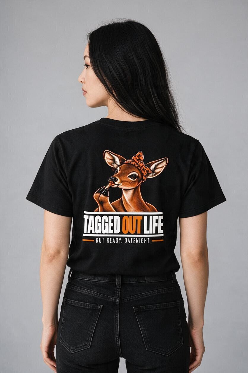Sassy Doe | Rut Ready. Datenight. Edition | Short-Sleeve Unisex Hunting T-Shirt